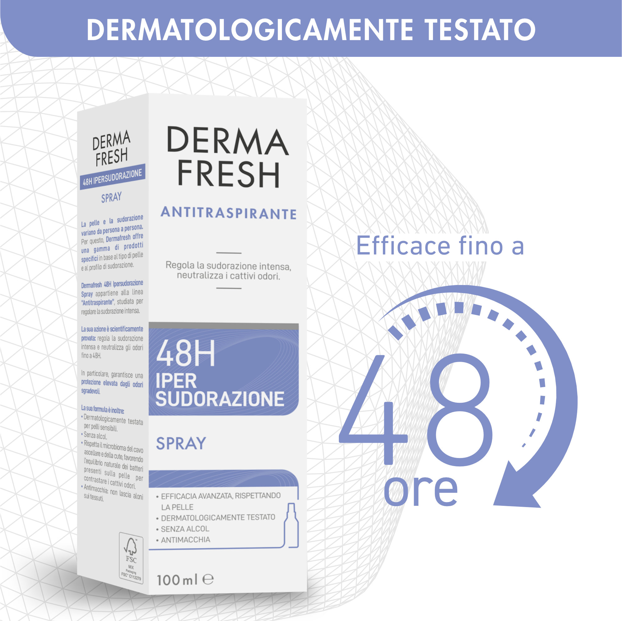 Dermafresh IPERSUDORAZIONE 48H Spray