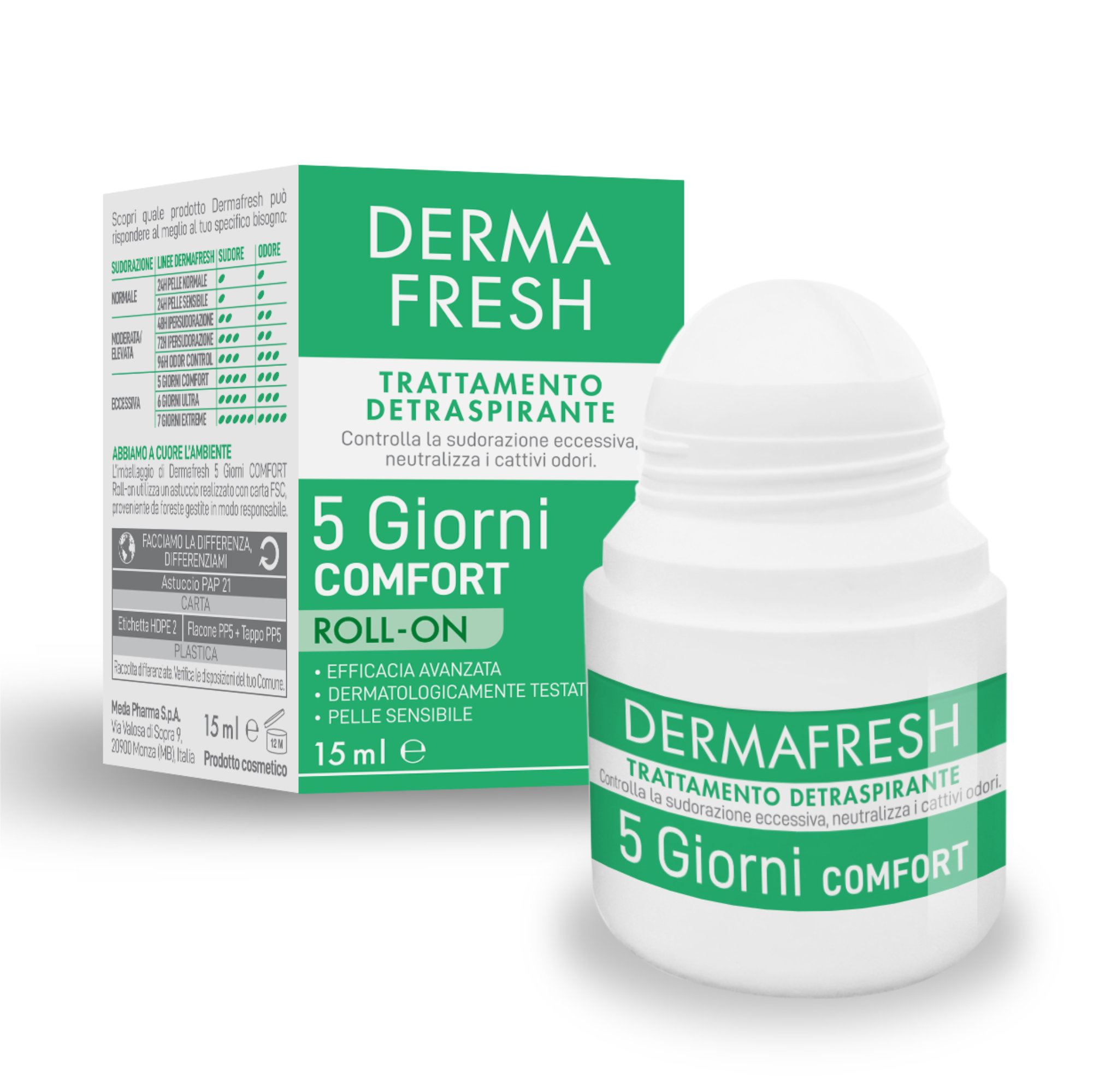 Dermafresh DETRASPIRANTE 5 Giorni COMFORT