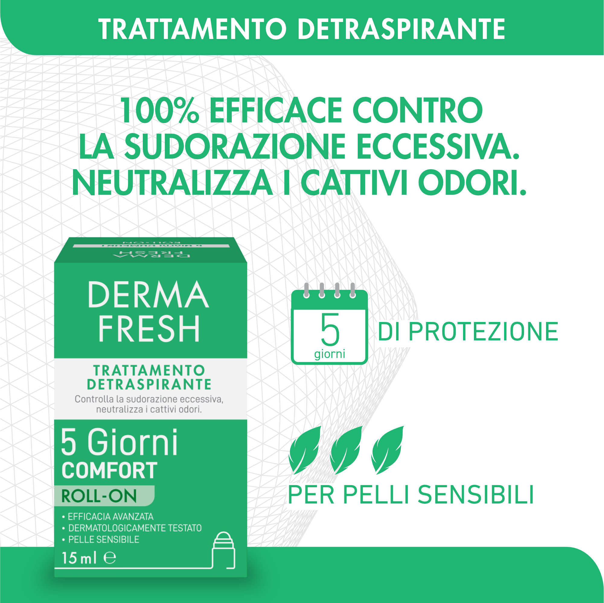 Dermafresh DETRASPIRANTE 5 Giorni COMFORT