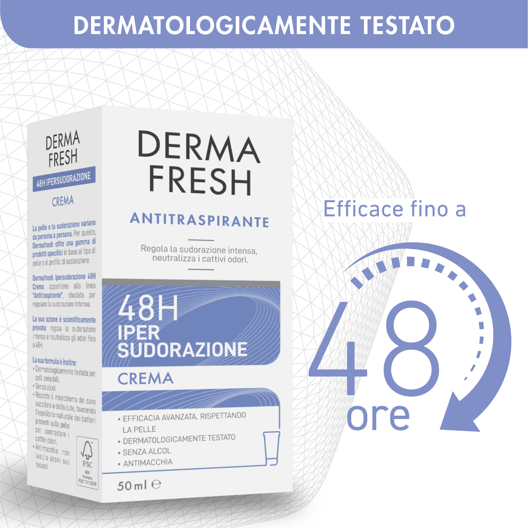 Dermafresh 48H IPER SUDORAZIONE Crema