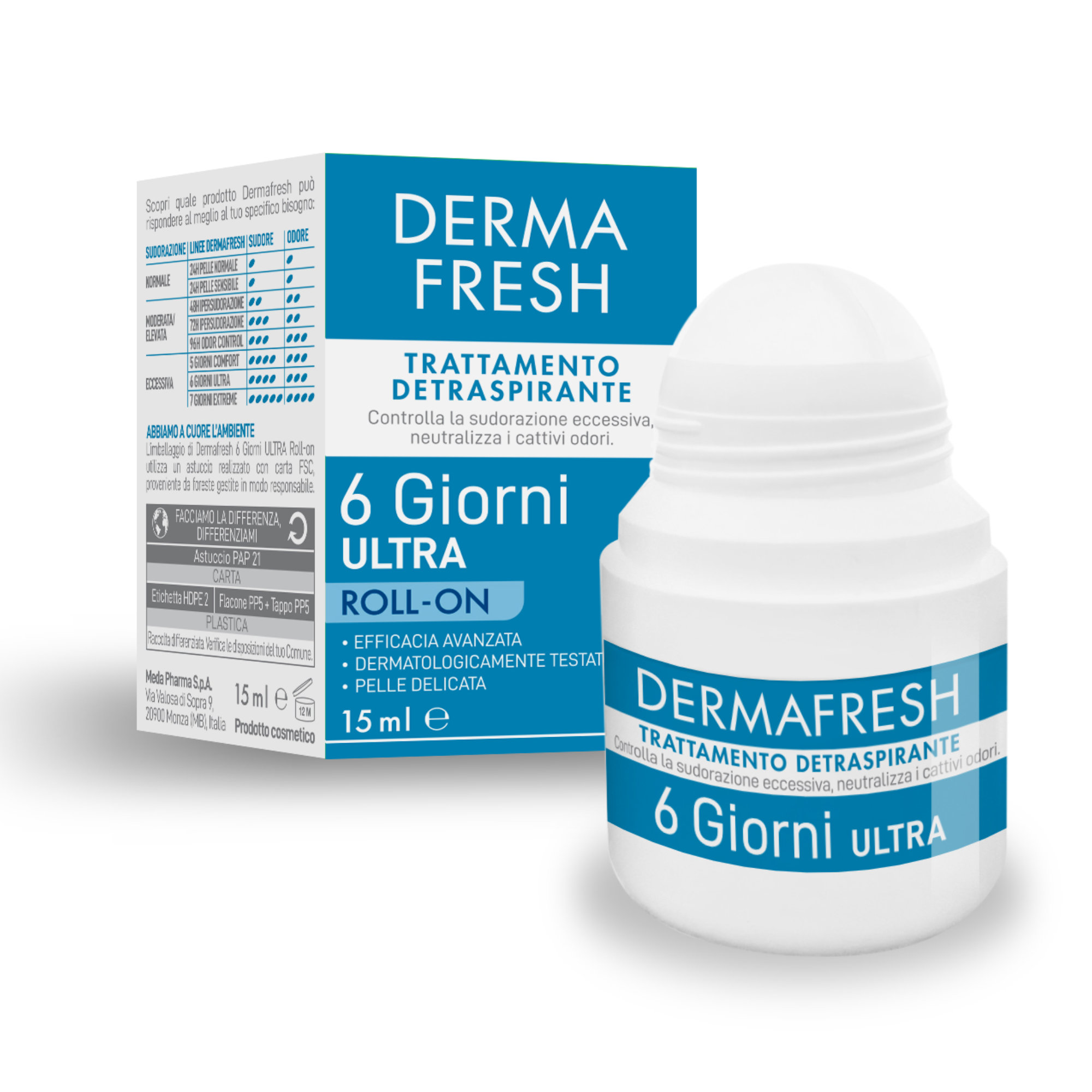 Dermafresh DETRASPIRANTE 6 Giorni ULTRA