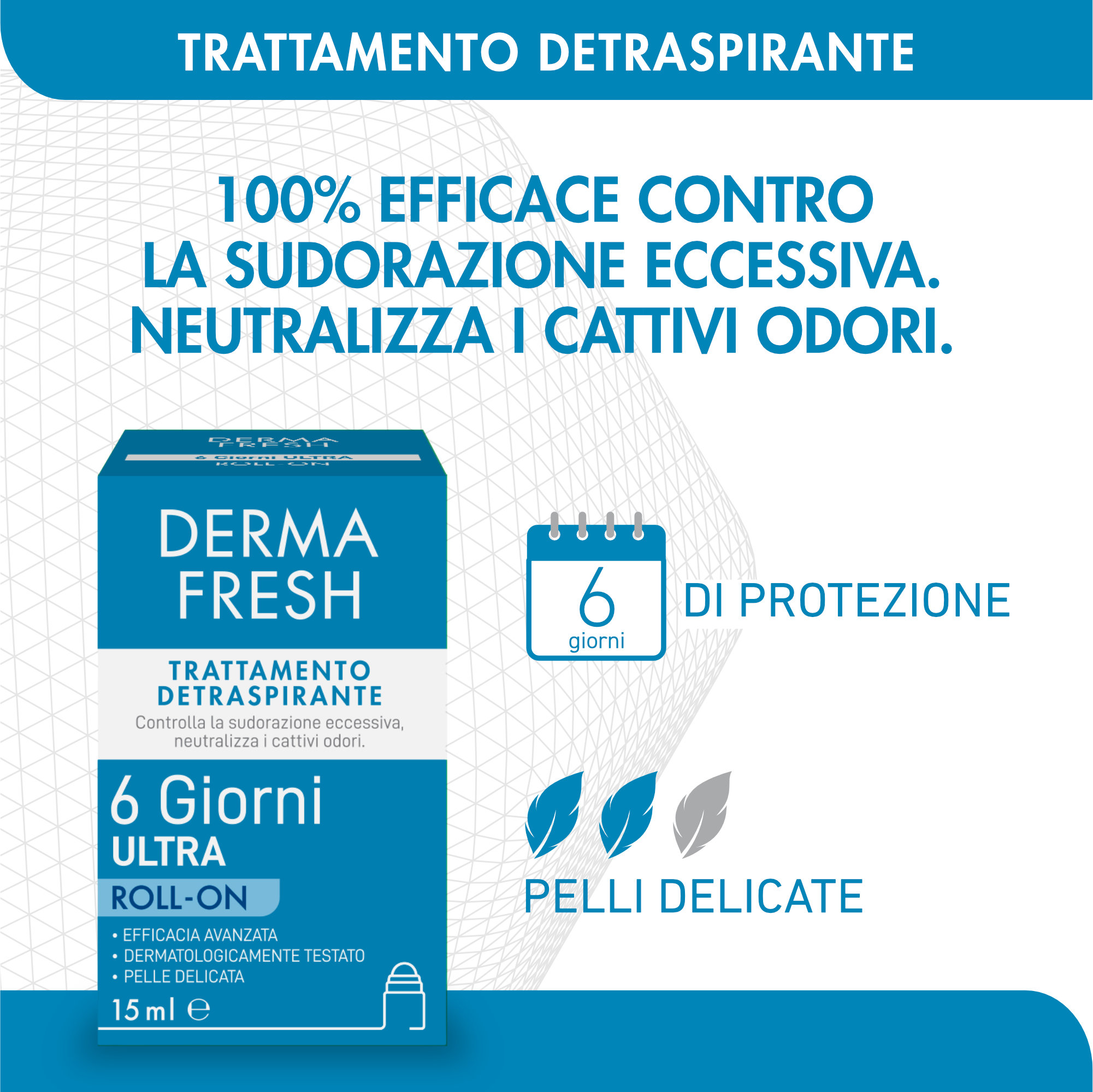 Dermafresh DETRASPIRANTE 6 Giorni ULTRA