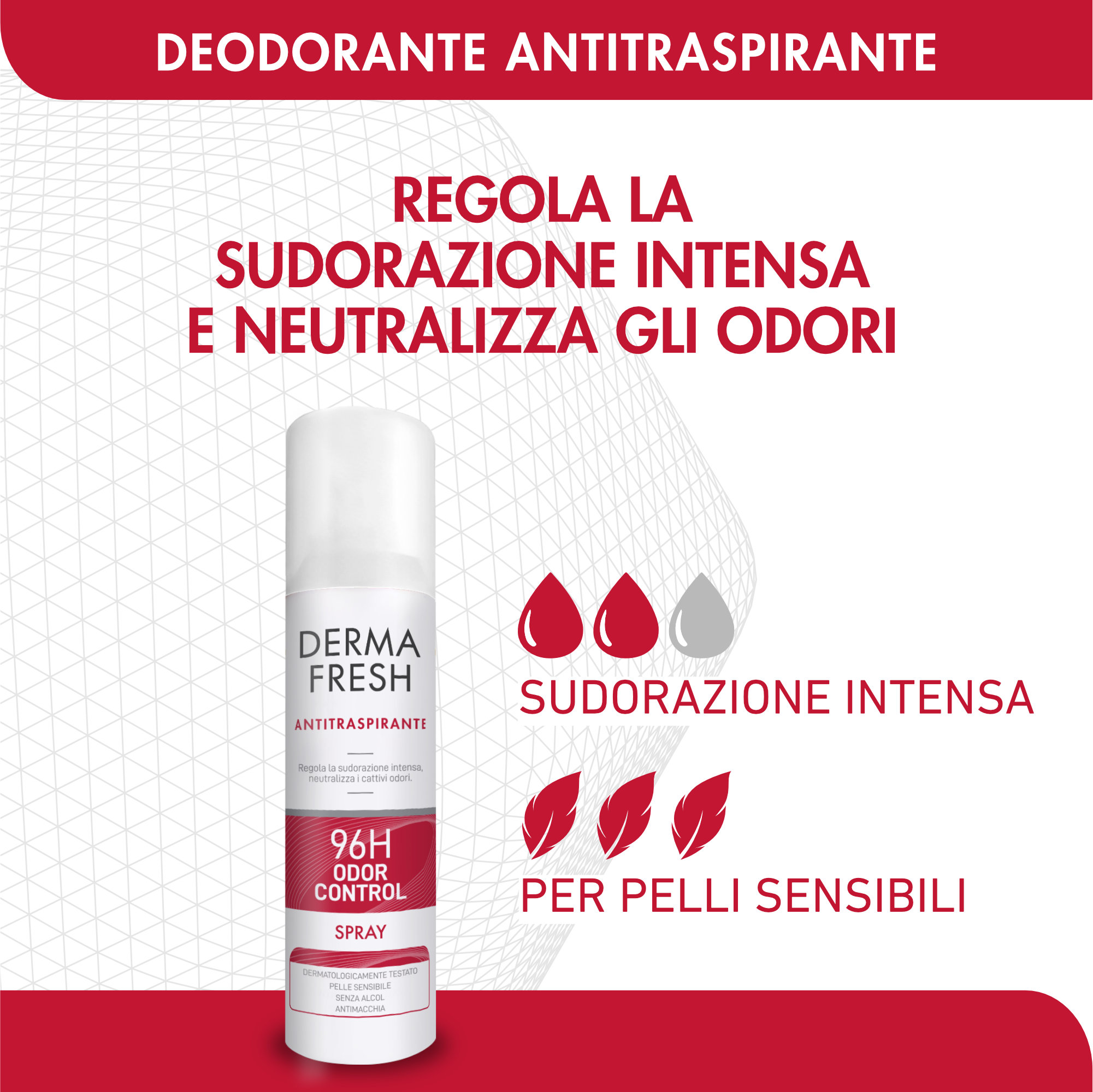 Dermafresh 96H ODOR CONTROL Spray